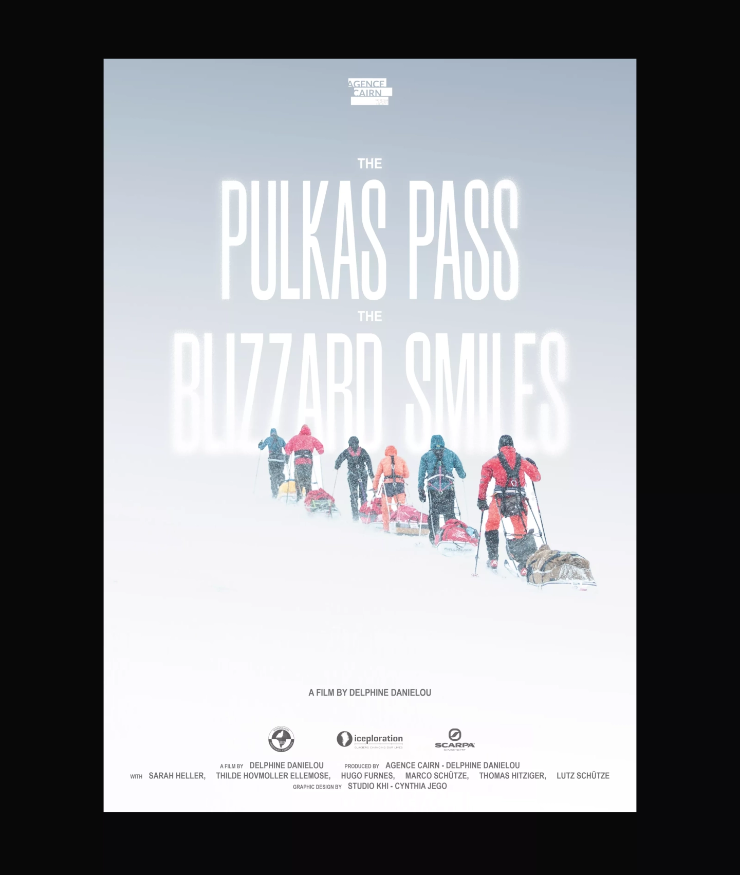 THE PULKAS PASS, THE BLIZZARD SMILES