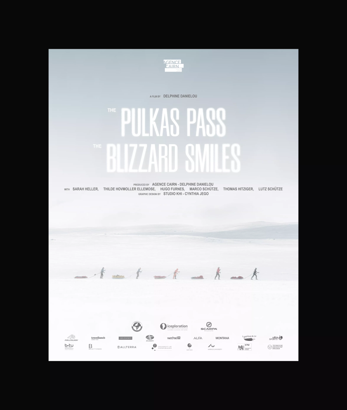 THE PULKAS PASS, THE BLIZZARD SMILES